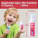 NOHOO dentifrice texture mousse douce, couverture efficace des dents.