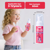 NOHOO dentifrice mousse saveur canteloup, goût fruité