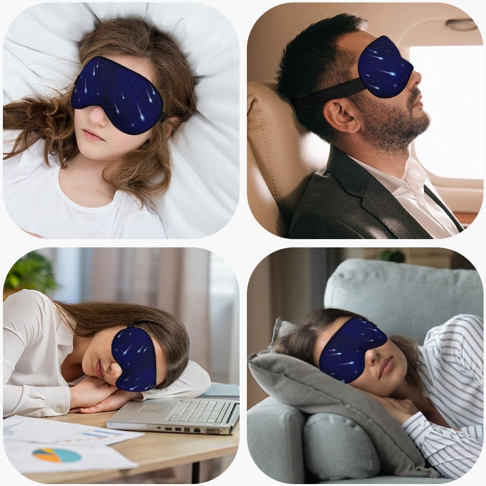 NOHSHE masque yeux soie Usage quotidien: compagnon idéal pour la sieste et le voyage.