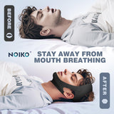 NOIKO sangle avec velcro, sécurité nocturne et maintien tout au long de la nuit.