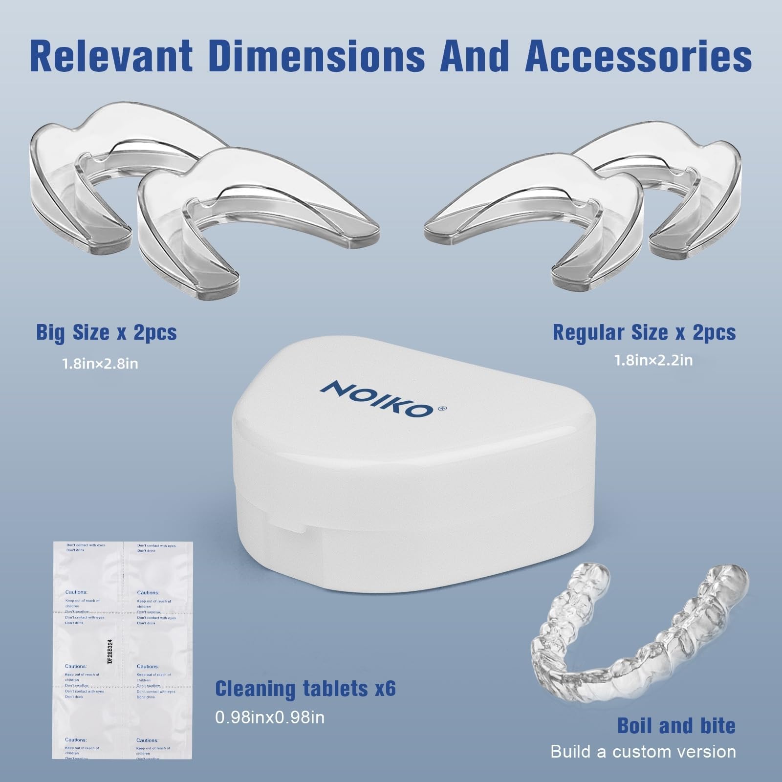 NOIKO boîte de rangement pratique pour garder l'appareil propre.
