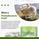 Nokuba étiquette produit acide pentadécanoïque 300 mg – informations claires