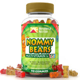Gommes NOMMY BEARS en forme d’ours, plaisir pour l’enfant et soutien nutritionnel pratique.