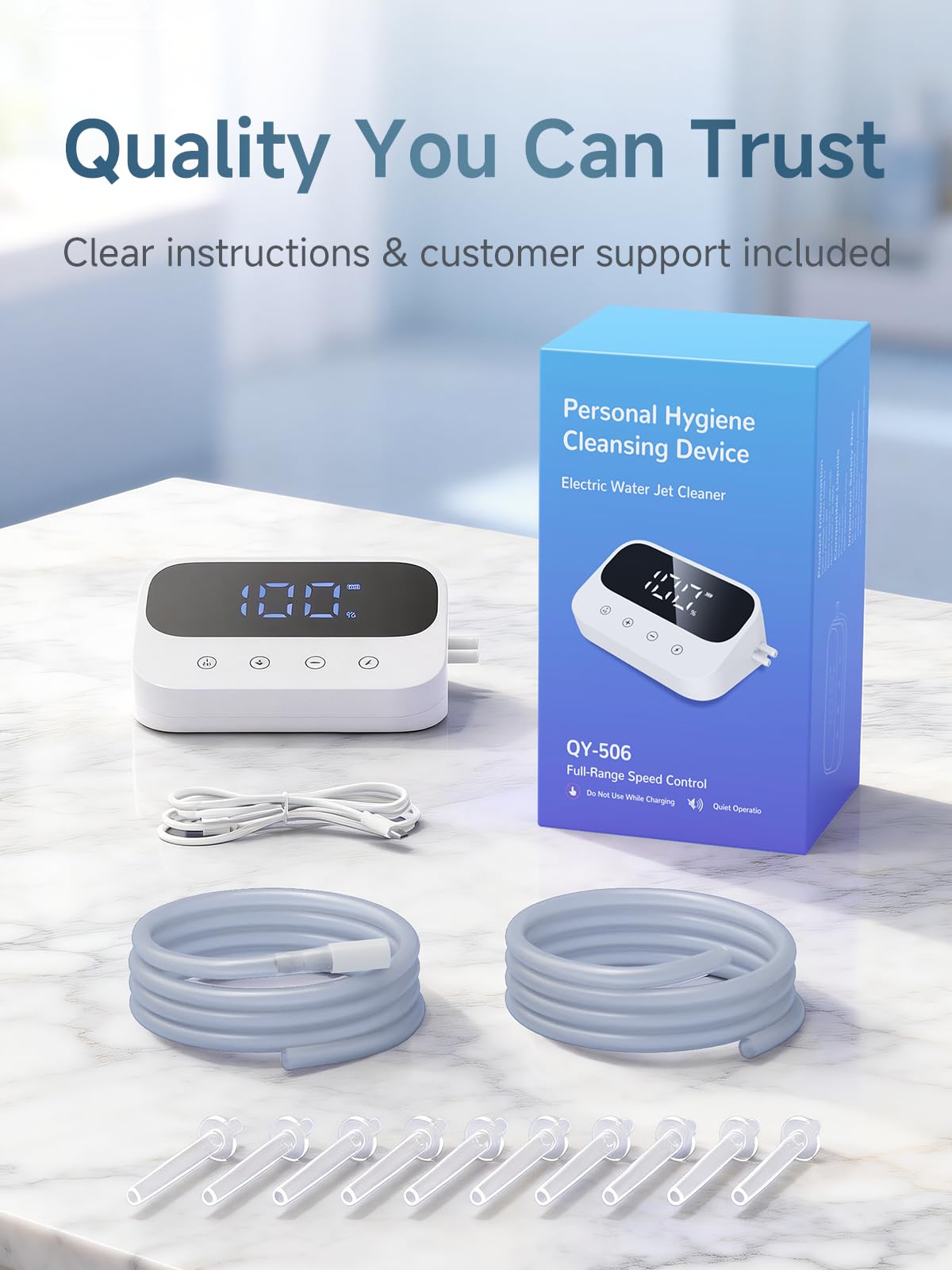 Nonlet kit portable lavement: pratique en salle de bain ou en voyage.