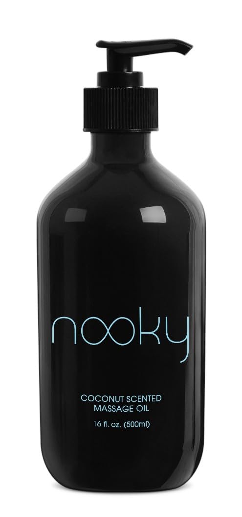 NOOKY huile massage hydratation peau douce et nourrie.