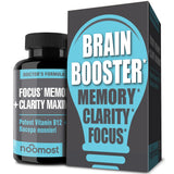 NooMost bouteille cerveau: stimulant potentiel pour concentration accrue.