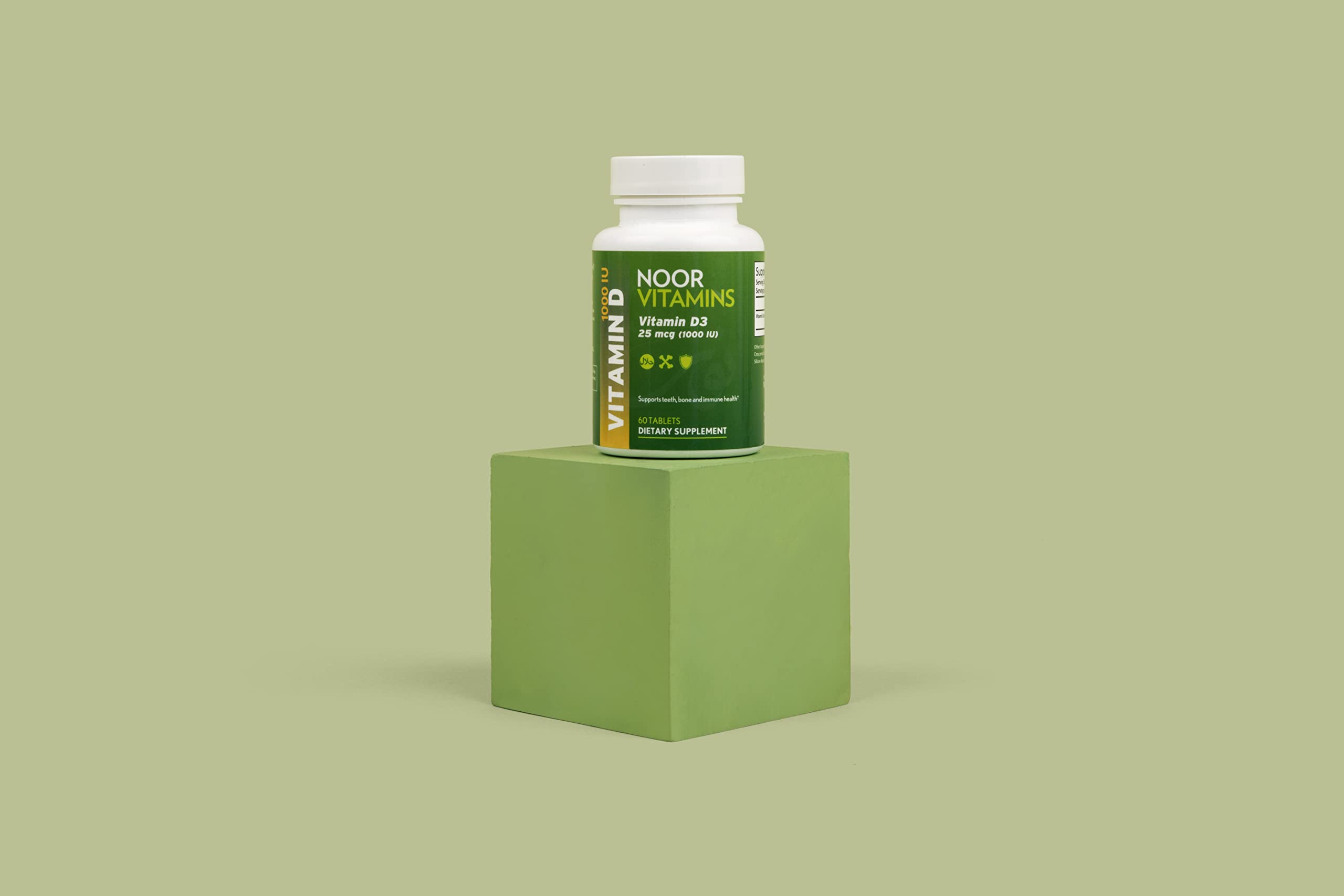 Soutien potentiel à l’énergie et au bien-être quotidien avec Noor Vitamins D3.