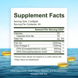 Noor Vitamins oméga-3 halal - capsules faciles à avaler au quotidien.