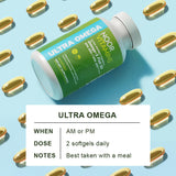 Sans OGM et sans gluten - Noor Vitamins affiché sur l'emballage.