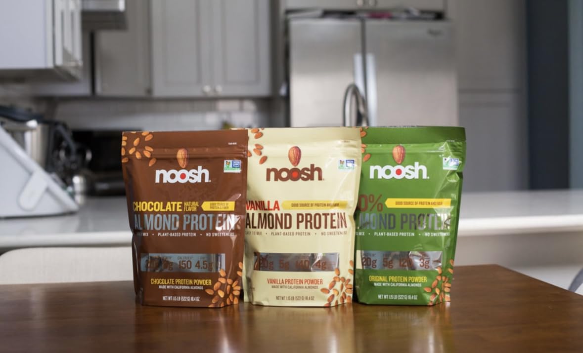 NOOSH protéine d'amande chocolat boisson prête, collation protéinée rapide