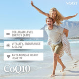 NOOT CoQ10 absorption élevée grâce à la pipérine pour une meilleure biodisponibilité.