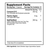 NOOT CoQ10 ubiquinol actif: forme directement utilisable pour l'énergie.