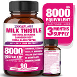 Nootrilabs Naturals tout-en-un soutien foie en capsules pour le quotidien