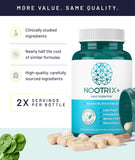 Nootrix Brain Plus - forme capsule facile à avaler pour une routine rapide.