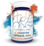 BaCognize Bacopa Monnieri, bouteille contenant des gélules de 300 mg pour un soutien cognitif potentiel.