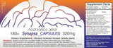 Synapsa Bacopa Monnieri par Nootropics Depot flacon avec extrait standardisé