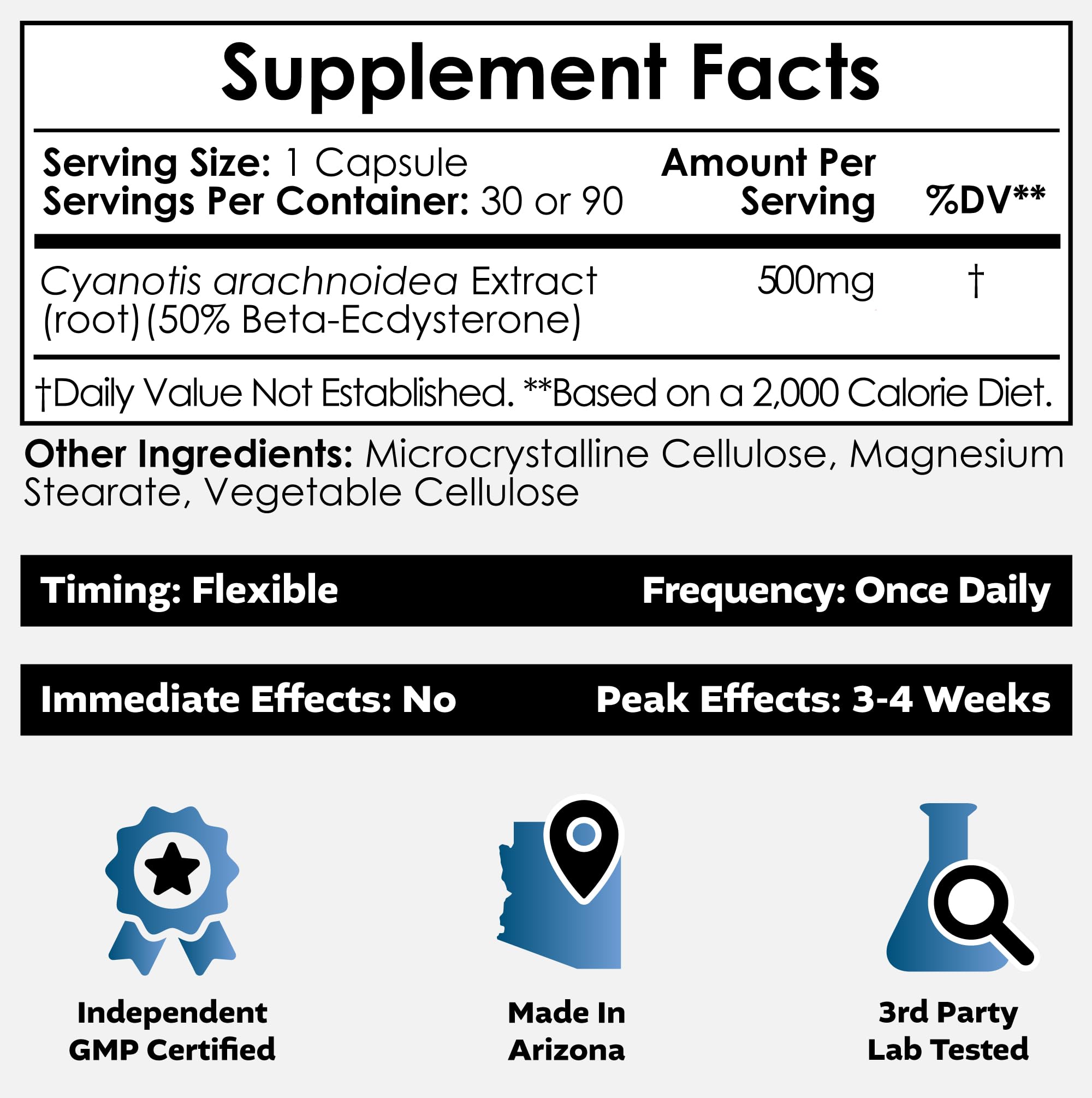 Capsules sport – Nootropics Depot Beta-ecdysterone pour entraînement