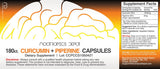 Nootropics Depot — capsules Curcumine et Pipérine, dosage 1000 mg pour soutenir vos journées.