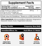 Emballage clair Nootropics Depot pour le safran extrait, pratique à repérer.