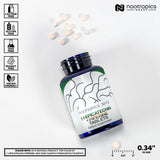 Comprimés Épicatechine Nootropics Depot, ingestion pratique pour l'entraînement.
