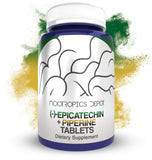 Nootropics Depot Épicatechine, emballage visible, soutien énergie et concentration.