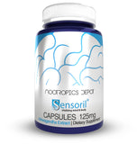 Gelules Sensoril Ashwagandha 125 mg, soutien énergie et clarté mentale potentiels.