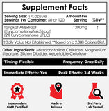Nootropics Depot Tongkat Ali – extrait à 2% d’Eurycomanone, vitalité et concentration