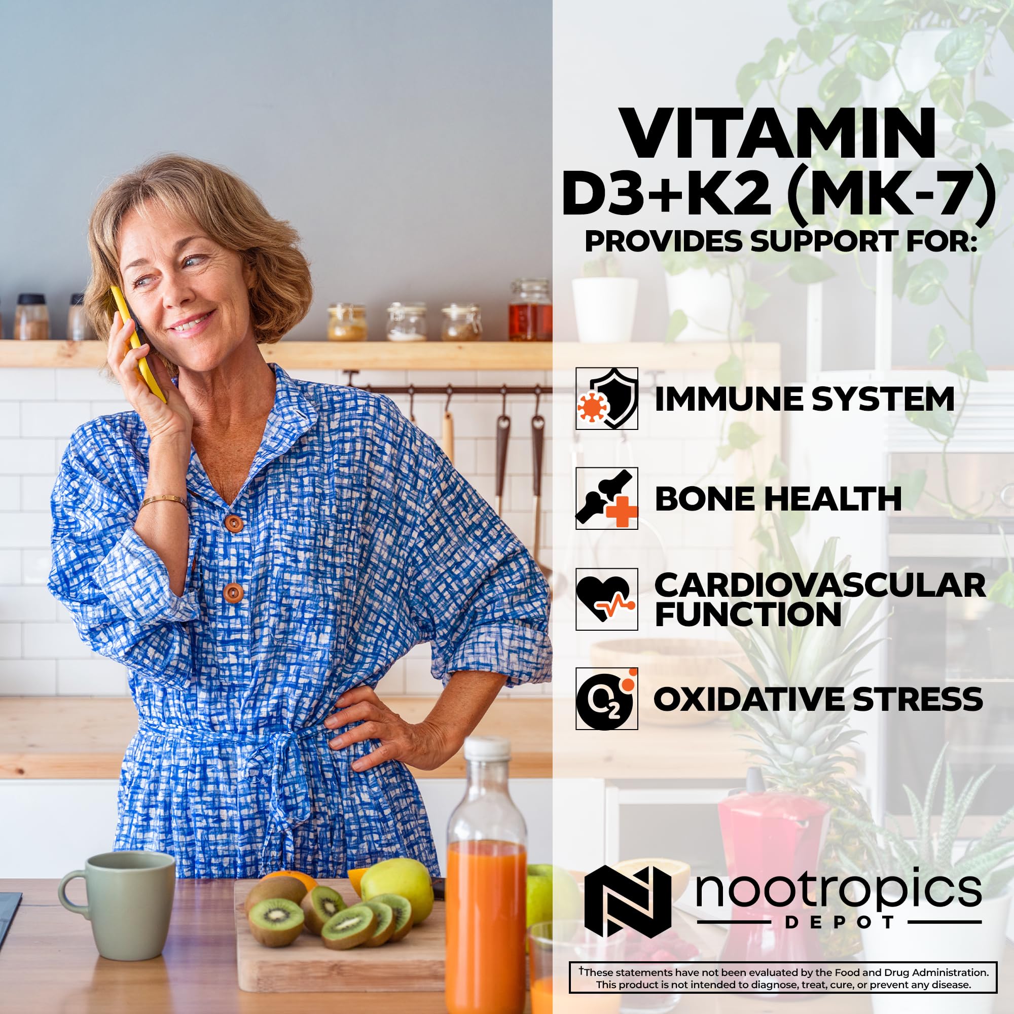 Boîte 365 comprimés visibles, pratique pour l'approvisionnement annuel.