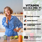 Boîte 365 comprimés visibles, pratique pour l'approvisionnement annuel.