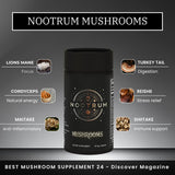 Nootrum Mushrooms — contrôle qualité et pureté garantis.