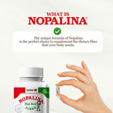 Nopalina Lin Plus ingrédients: graines de lin et composants naturels.