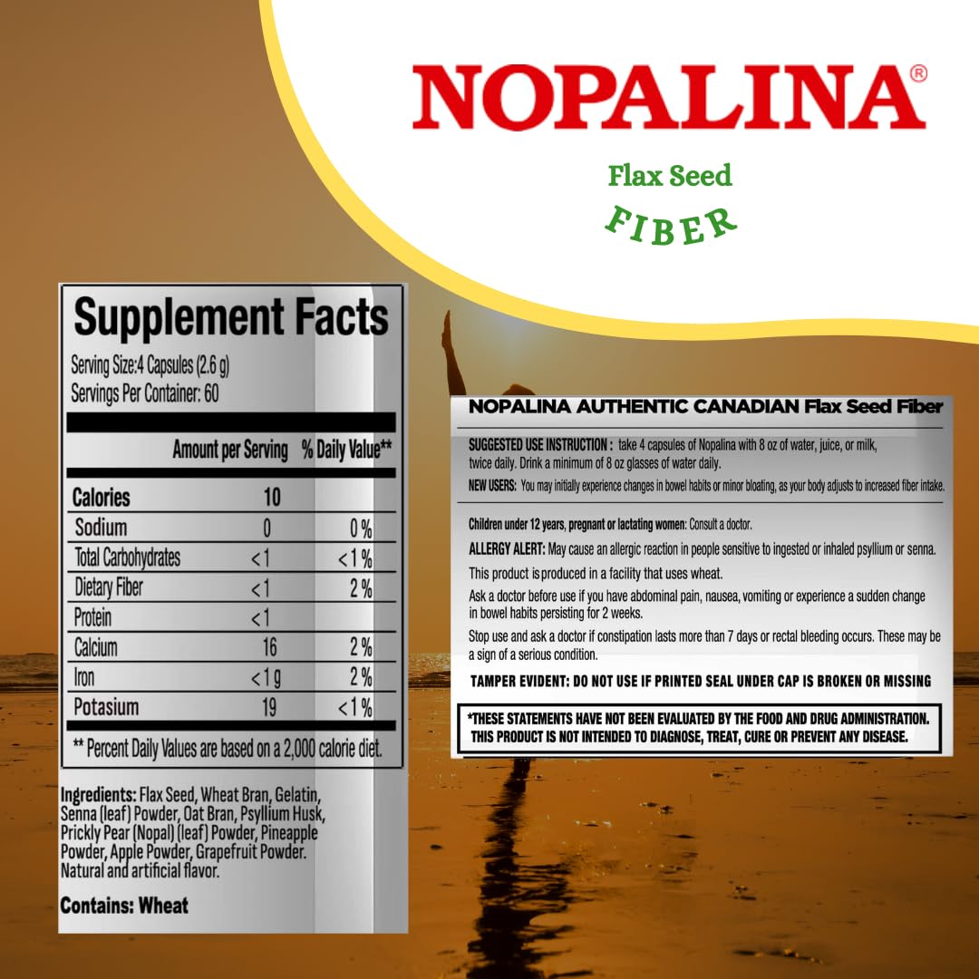Nopalina Lin Plus utilisation quotidienne: capsules pratiques à intégrer.