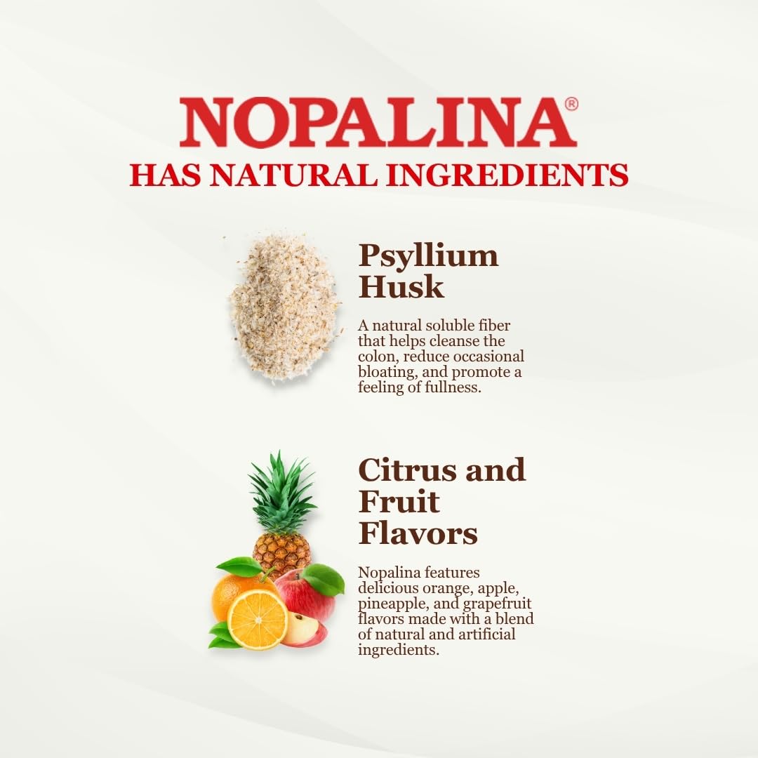 Ingrédients Nopalina Fibre Formule – mélange naturel pour un apport en fibres.