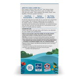 Étiquette montrant le labeling arctic et les ingrédients, label clair et informatif.