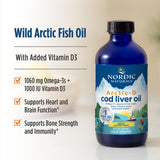 Nordic Naturals Arctic-D, portion quotidienne: dosage clair et pratique.