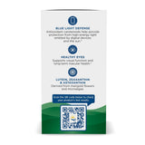 Boîte ouverte Nordic Naturals Blue Light Defense, capsules prêtes à prendre.