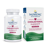 Nordic Naturals Cholesterol Support, bouteille citron, prise quotidienne pratique.