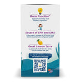 Doseur inclus Nordic Naturals Complete Omega Jr., dosage simple au quotidien.