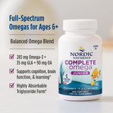 Goût citron agréable, Nordic Naturals Complete Omega Jr., expérience d'ingestion plaisante.