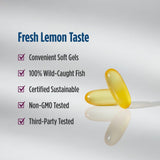 Nordic Naturals Complete Omega – zeste de citron, saveur naturelle.