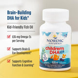 Sans gluten et sans lactose, Nordic Naturals DHA Enfants Xtra