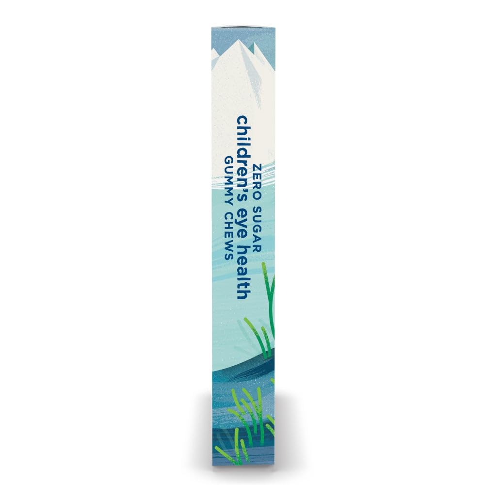 Gommes Nordic Naturals Enfants emballage individuel pour déplacements.