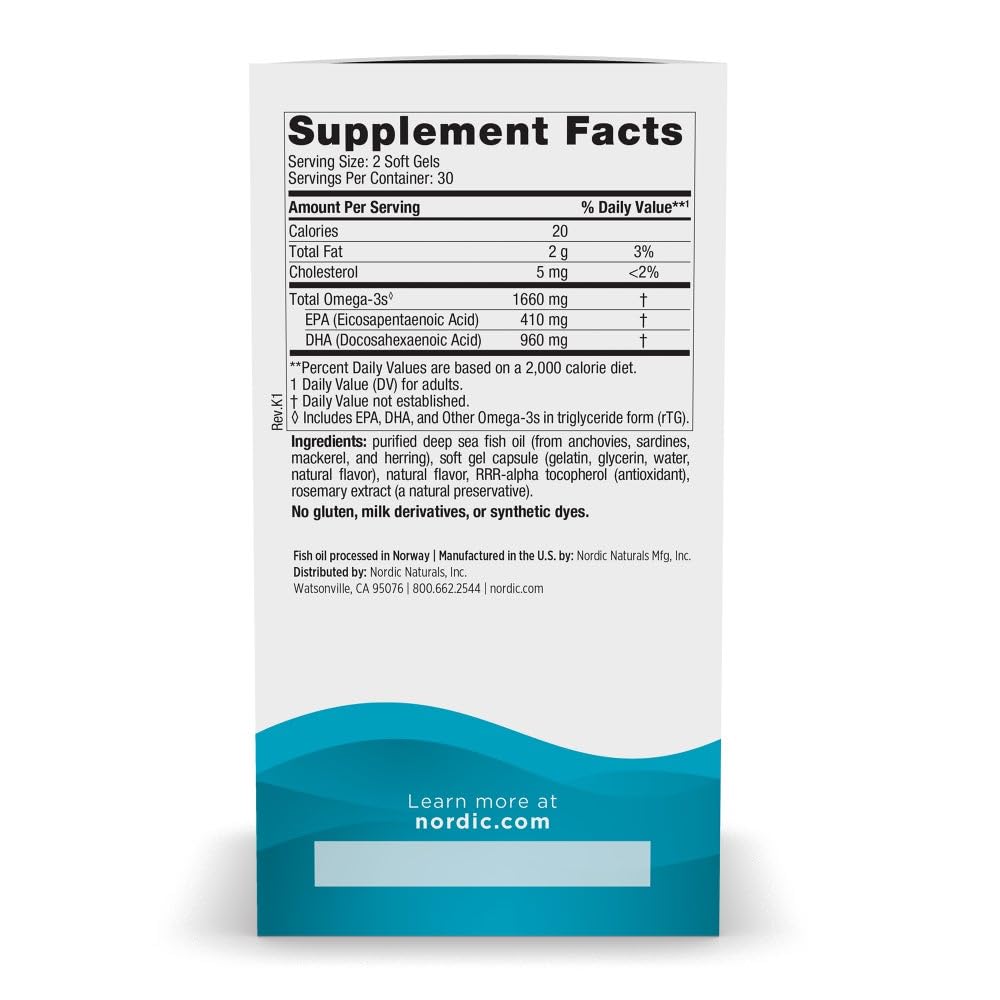 Les gélules Nordic Naturals EPA Xtra au citron offrent un soutien quotidien pratique.