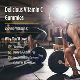 Gommes Nordic Naturals Vitamine C Sport Mandarine Acidulée, sans OGM et vegan
