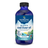 Nordic Naturals huile foie morue arctique – bouteille prête à l'emploi pour une supplémentation oméga-3