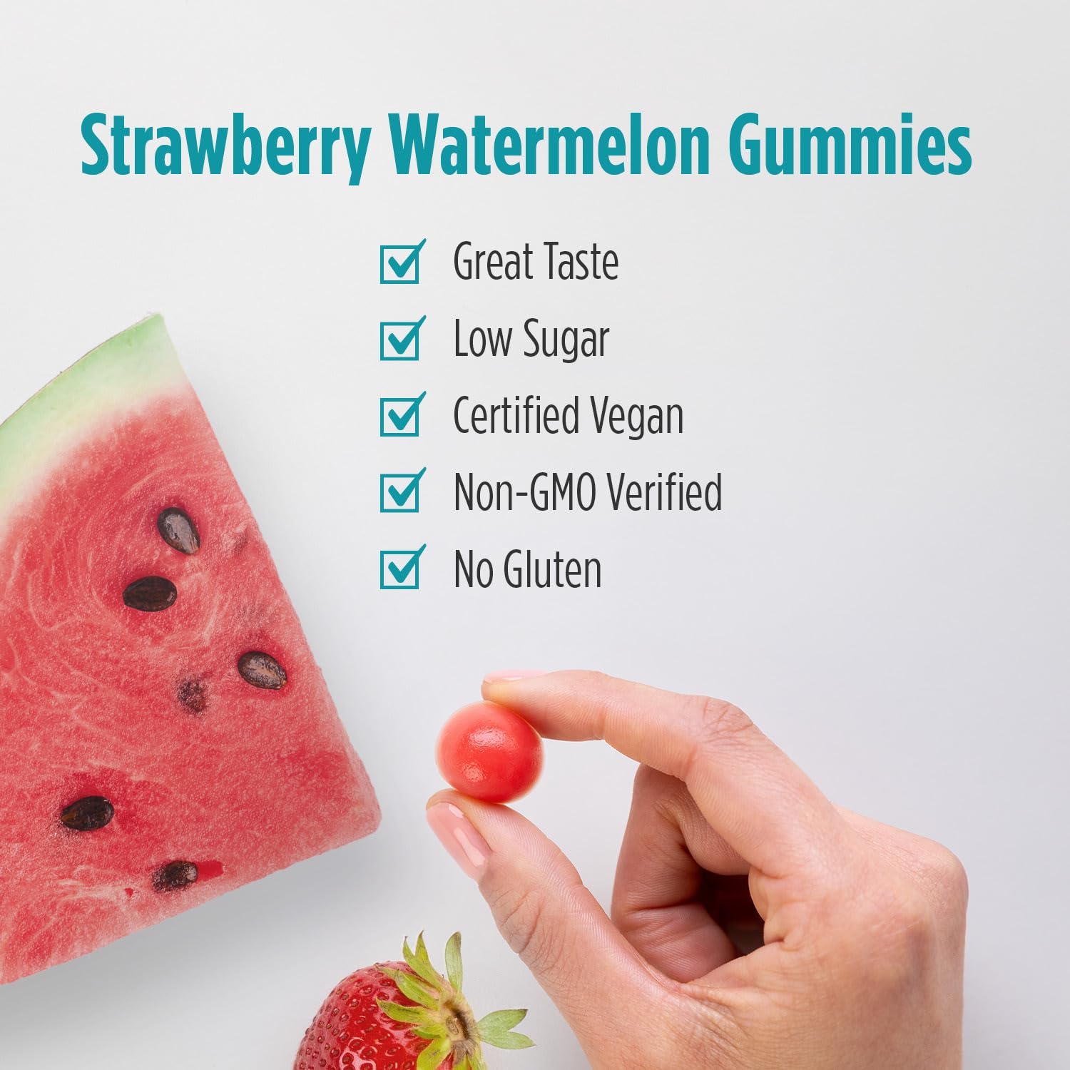 Nordic Naturals Kids Calm Gummies — ingrédients vérifiables végan et sans OGM.