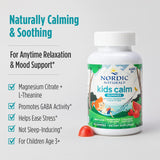 Nordic Naturals Kids Calm Gummies — saveur fraise-pastèque pour un moment agréable.
