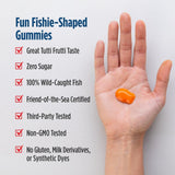 Sachets de voyage Nordic Omega-3 Fishies, format portable