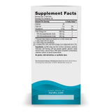 Étiquette Nordic Naturals Omega-3 saveur citron affichant EPA et DHA.