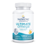 Arôme citron Nordic Naturals Ultimate Omega, saveur rafraîchissante pendant la prise.